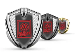 VW Abovedado Emblema Insignia Estilo Limitado Chic